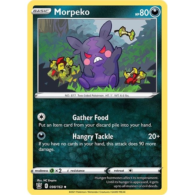 Image for Morpeko (098/163) (SWSH05) - Pokemon