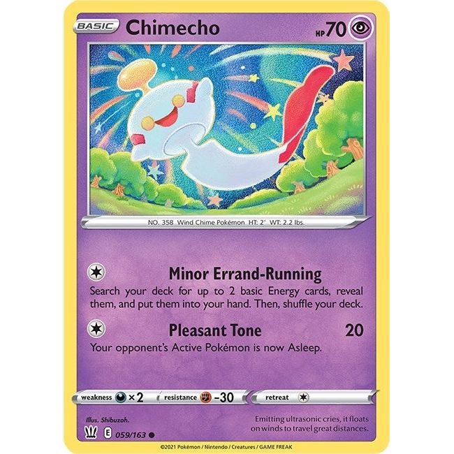 Image for Chimecho (059/163) (SWSH05) - Pokemon