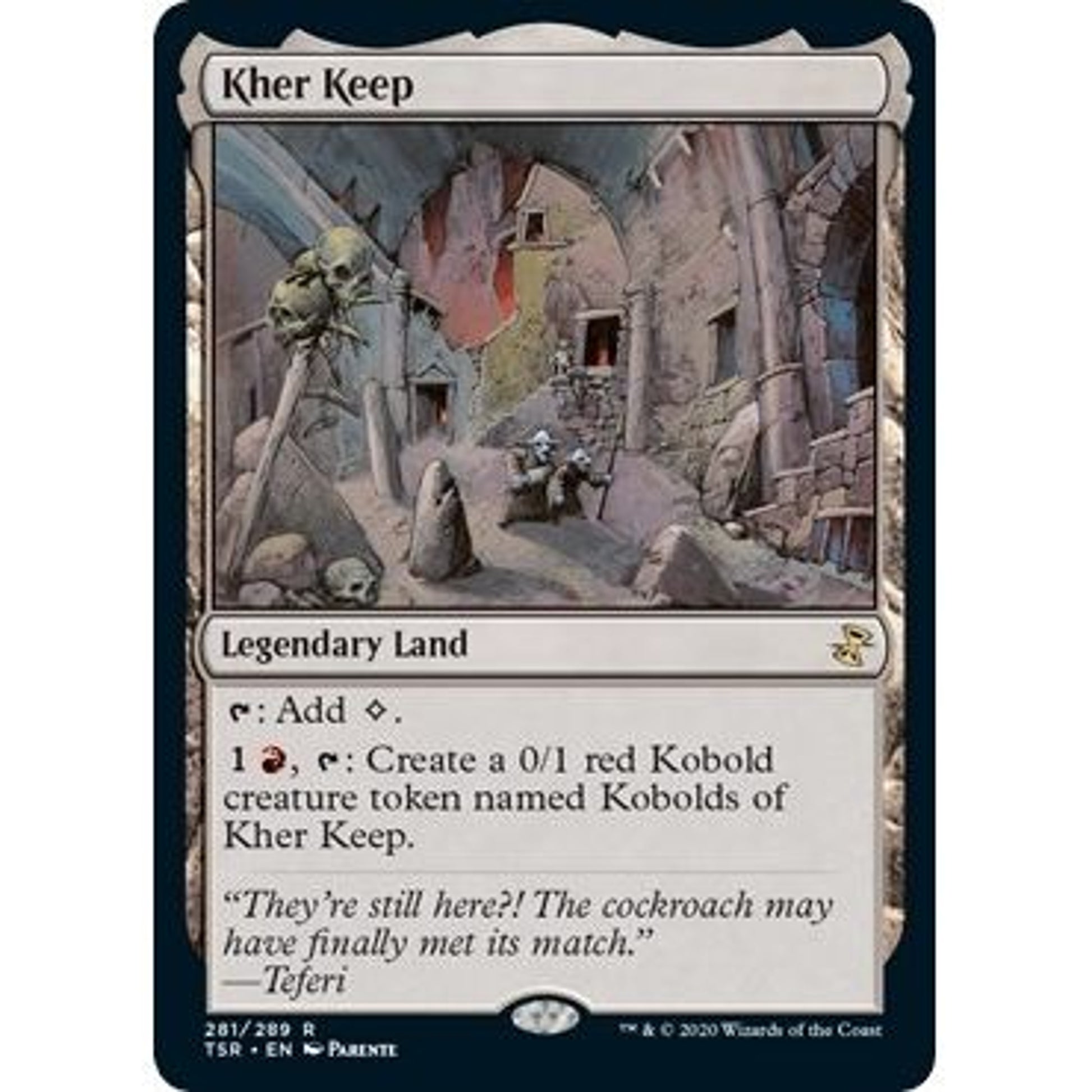 Image for Kher Keep (281) (TSR) - Magic: The Gathering