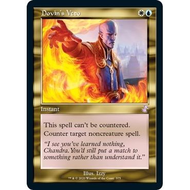 Image for Dovin's Veto (375) (TSR) - Magic: The Gathering