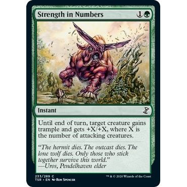 Image for Strength in Numbers (233) (TSR) - Magic: The Gathering