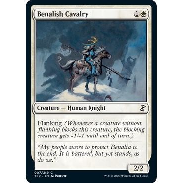 Image for Benalish Cavalry (7) (TSR) - Magic: The Gathering
