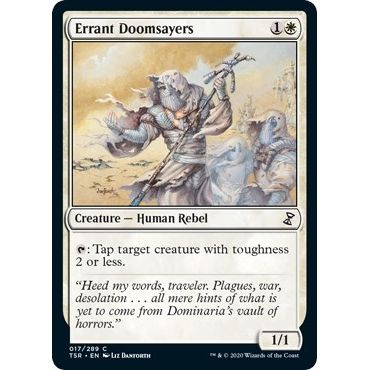Image for Errant Doomsayers (17) (TSR) - Magic: The Gathering