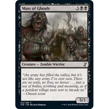 Image for Mass of Ghouls (122) (TSR) - Magic: The Gathering