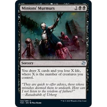 Image for Minions' Murmurs (124) (TSR) - Magic: The Gathering