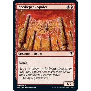 Image for Needlepeak Spider (177) (TSR) - Magic: The Gathering