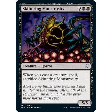 Image for Skittering Monstrosity (137) (TSR) - Magic: The Gathering