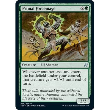 Image for Primal Forcemage (225) (TSR) - Magic: The Gathering