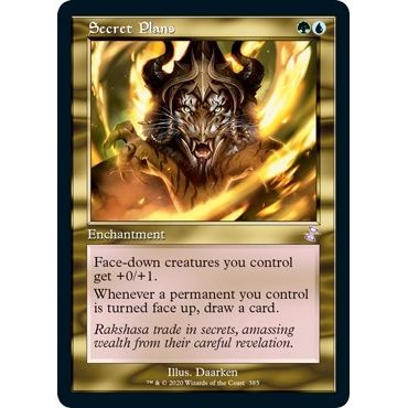Image for Secret Plans (385) (TSR) - Magic: The Gathering
