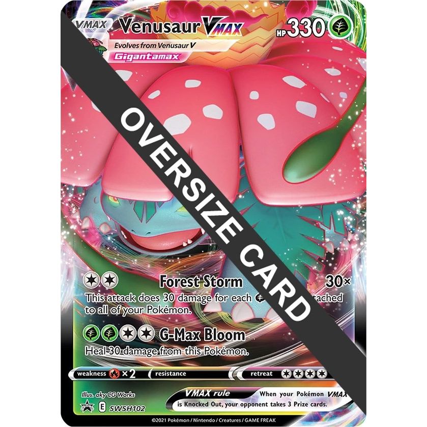 Image for Venusaur VMAX - SWSH102 (SWSH102) (PR) - Pokemon