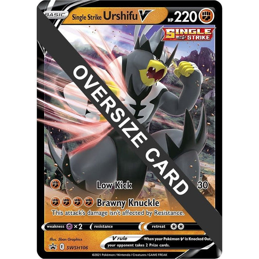 Image for Single Strike Urshifu V - SWSH106 (SWSH106) (PR) - Pokemon