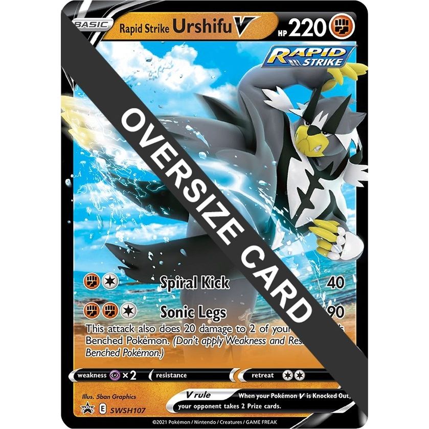Image for Rapid Strike Urshifu V - SWSH107 (SWSH107) (PR) - Pokemon