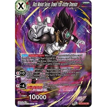 Image for Black Masked Saiyan, Brawler from Another Dimension (BT13-004) (DBS-B13) - Dragon Ball Super: Masters