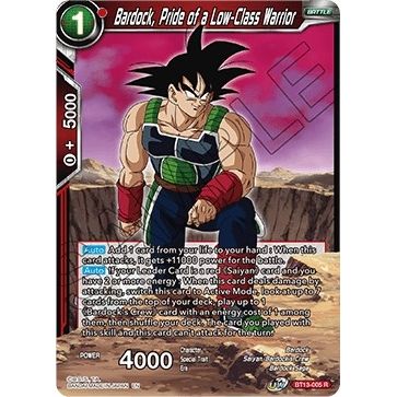Image for Bardock, Pride of a Low-Class Warrior (BT13-005) (DBS-B13) - Dragon Ball Super: Masters