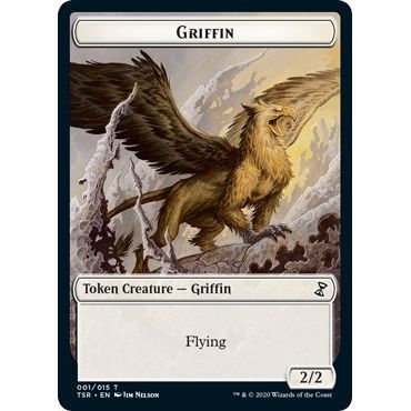 Image for Griffin Token (1) (TSR) - Magic: The Gathering