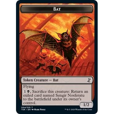 Image for Bat Token (4) (TSR) - Magic: The Gathering