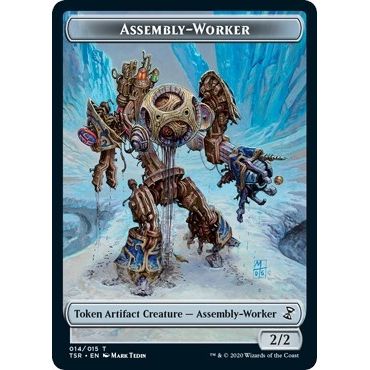 Image for Assembly-Worker Token (14) (TSR) - Magic: The Gathering