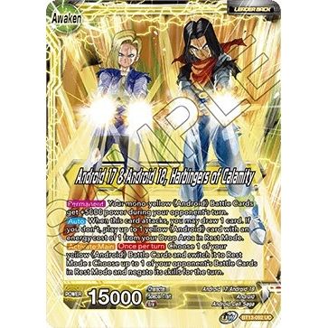 Image for Android 17 & Android 18 // Android 17 & Android 18, Harbingers of Calamity (BT13-092) (DBS-B13) - Dragon Ball Super: Masters