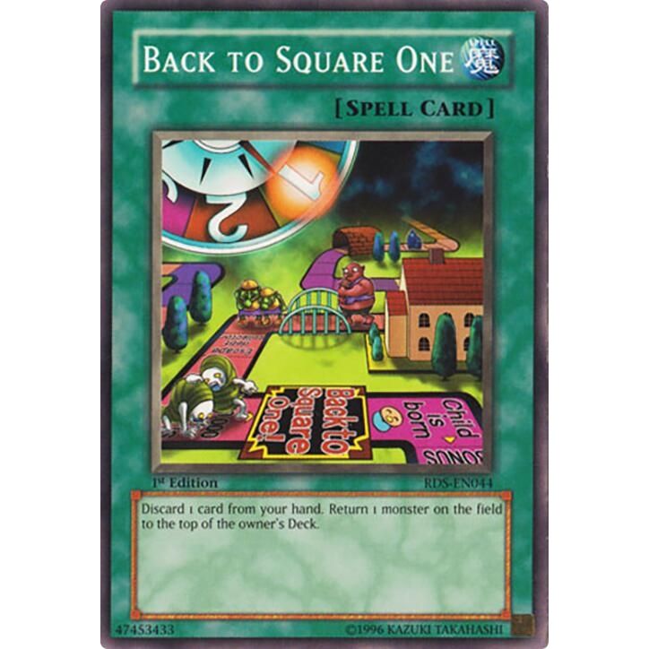 Image for Back to Square One (RDS-EN044) (RDS) - YuGiOh