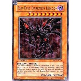 Image for Red-Eyes Darkness Dragon (SD1-EN001) (SD1) - YuGiOh