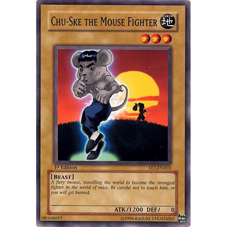 Image for Chu-Ske The Mouse Fighter (FET-EN003) (FET) - YuGiOh