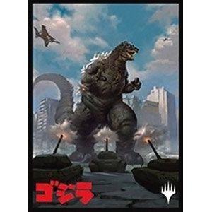 Image for Magic: The Gathering Player's Card Sleeve - Ikoria: Lair of Behemoths - Godzilla, King of the Monsters (80-Pack) - Card Sleeves