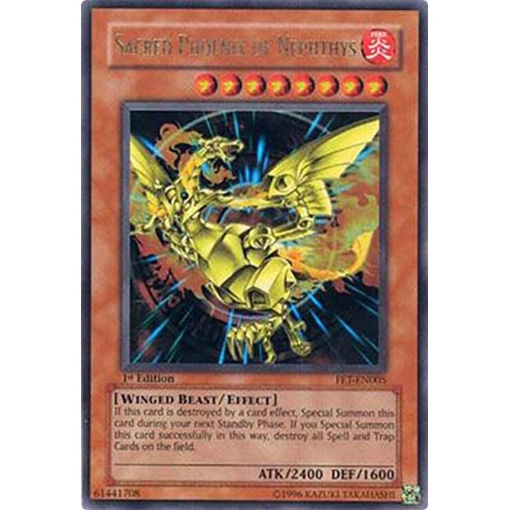 Image for Sacred Phoenix of Nephthys (FET-EN005) (FET) - YuGiOh