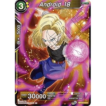 Image for Android 18 (BT13-110) (DBS-B13) - Dragon Ball Super: Masters