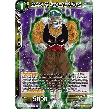 Image for Android 20, Mechanical Patriarch (BT13-115) (DBS-B13) - Dragon Ball Super: Masters