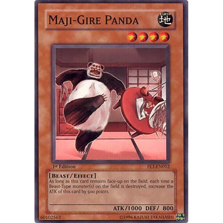 Image for Maji-Gire Panda (FET-EN012) (FET) - YuGiOh