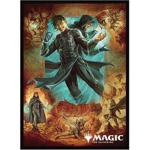 Image for Magic: The Gathering Player's Card Sleeve - Zendikar Rising - Jace, Mirror Mage (80-Pack) - Card Sleeves