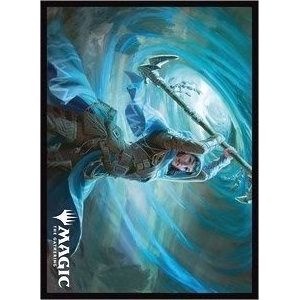 Image for Magic: The Gathering Player's Card Sleeve - Zendikar Rising - Sea Gate Stormcaller (80-Pack) - Card Sleeves