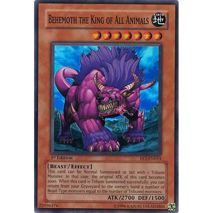Image for Behemoth the King of All Animals (FET-EN014) (FET) - YuGiOh