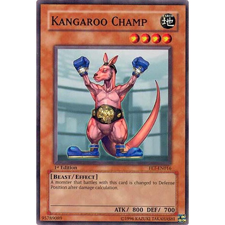 Image for Kangaroo Champ (FET-EN016) (FET) - YuGiOh