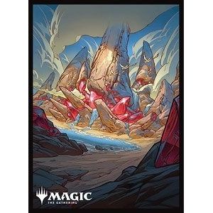 Image for Magic: The Gathering Player's Card Sleeve - Ikoria: Lair of Behemoths - Triome Raugrin (80-Pack) - Card Sleeves