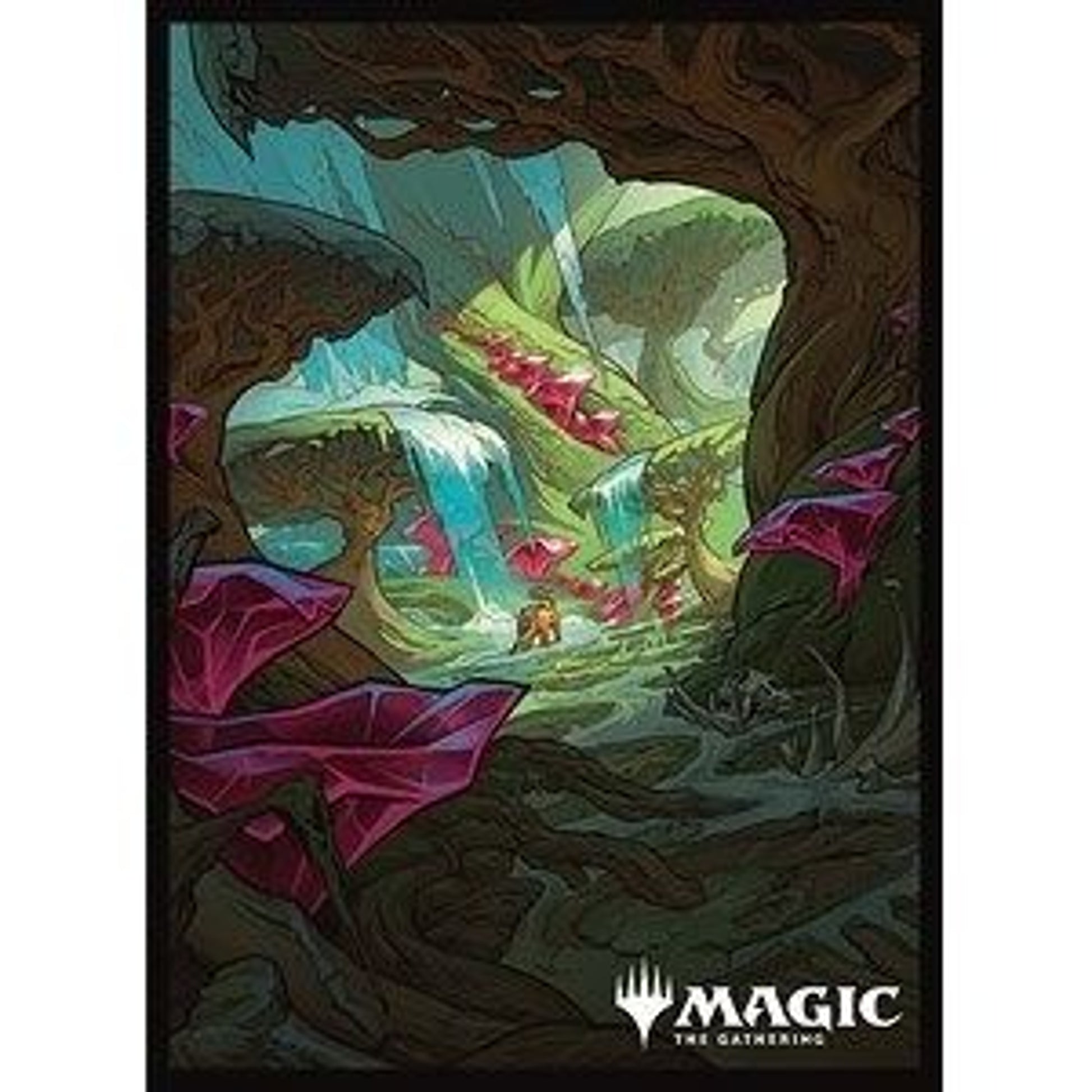 Image for Magic: The Gathering Player's Card Sleeve - Ikoria: Lair of Behemoths - Triome Zagoth (80-Pack) - Card Sleeves