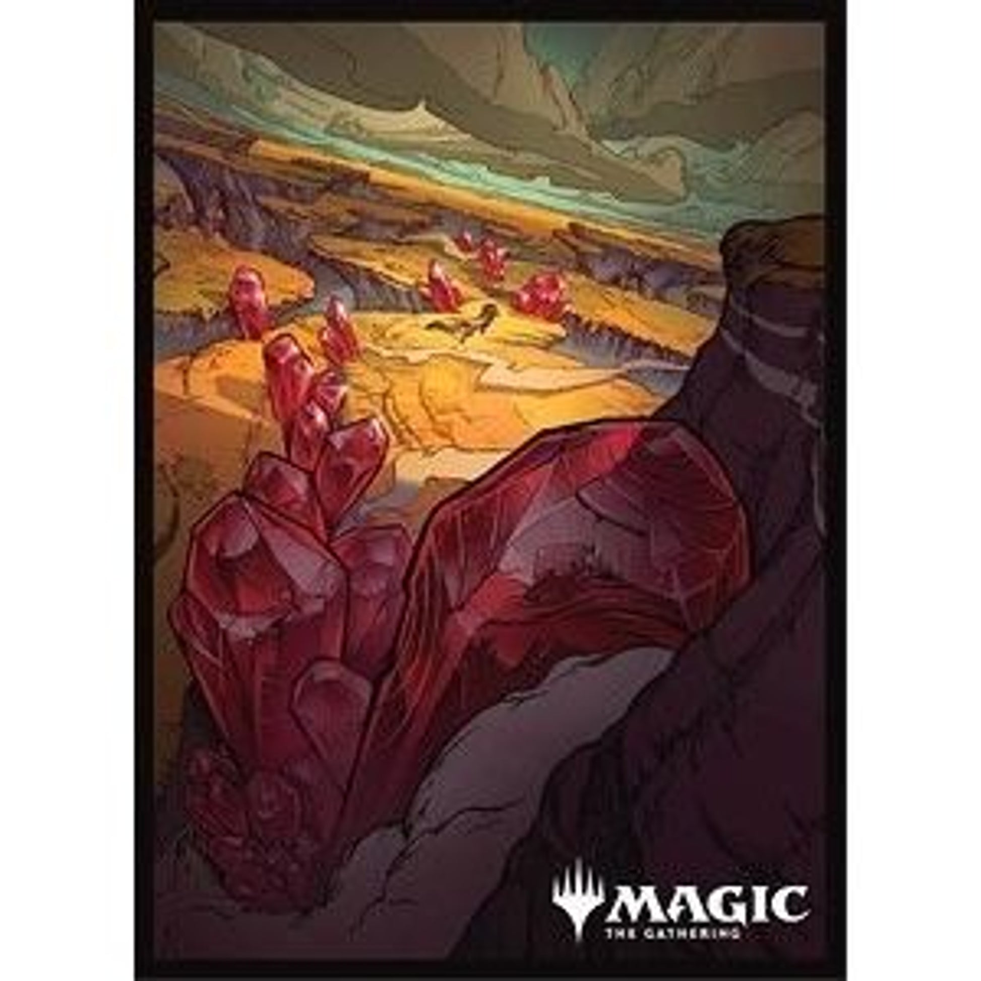 Image for Magic: The Gathering Player's Card Sleeve - Ikoria: Lair of Behemoths - Triome Savai (80-Pack) - Card Sleeves
