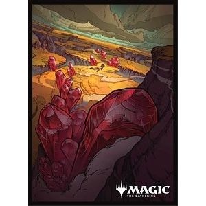 Image for Magic: The Gathering Player's Card Sleeve - Ikoria: Lair of Behemoths - Triome Savai (80-Pack) - Card Sleeves