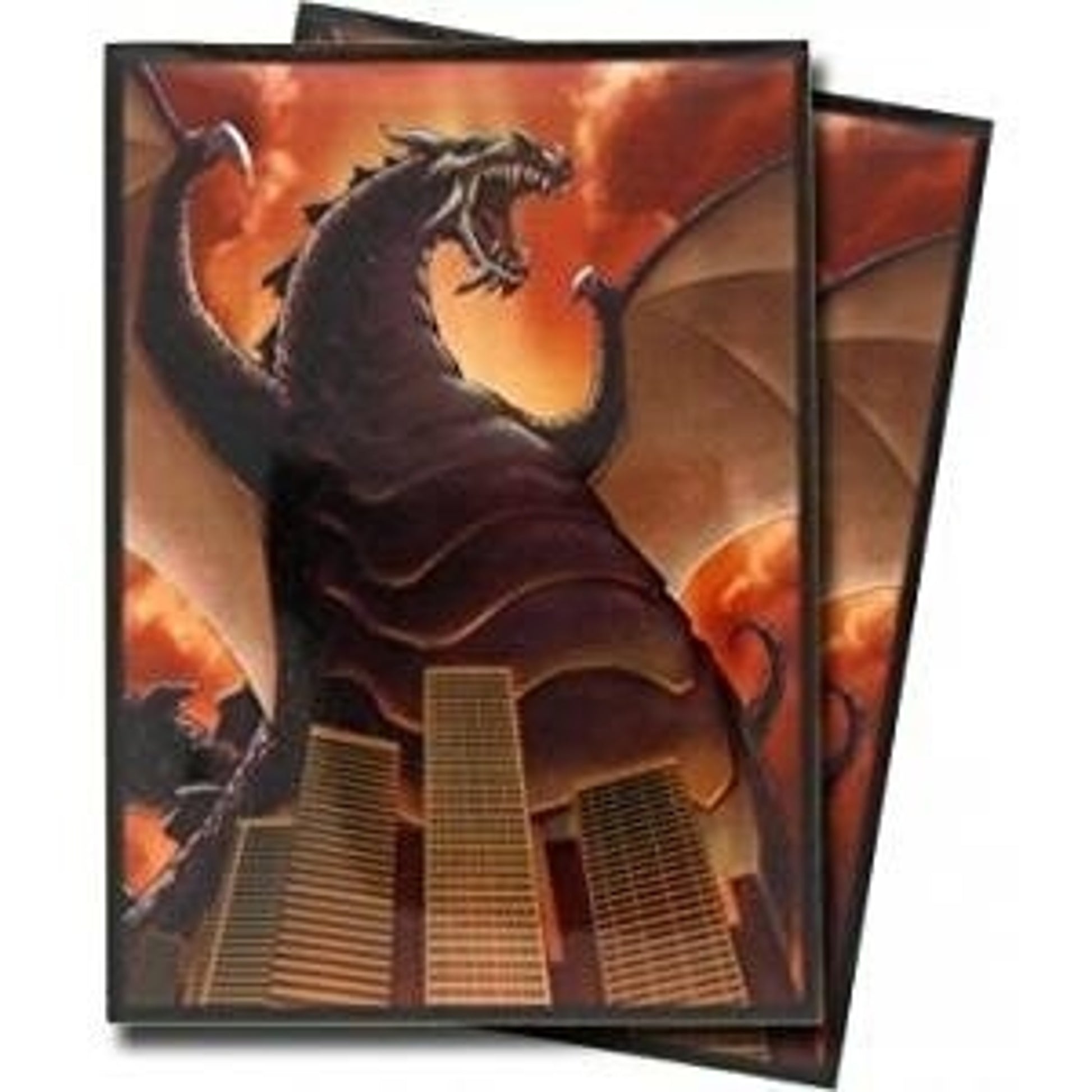 Image for ZILLA Dino Dragon Destructor! Holo-Image Card Sleeves - Standard (50-Pack) - Card Sleeves