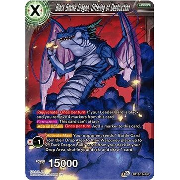Image for Black Smoke Dragon, Offering of Destruction (BT13-124) (DBS-B13) - Dragon Ball Super: Masters