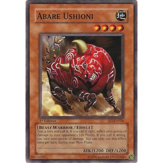 Image for Abare Ushioni (FET-EN026) (FET) - YuGiOh