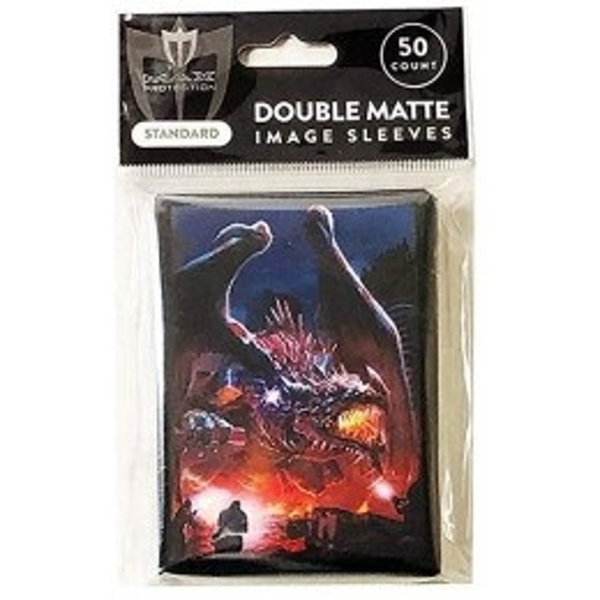 Image for Hasta la Vista Dragon Double Matte Art Card Sleeves - Standard (50-Pack) - Card Sleeves