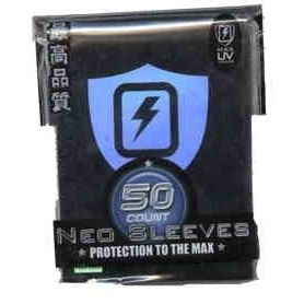 Image for Black Lightning Shield Max Gloss Holo Card Sleeves - Standard (50-Pack) - Card Sleeves