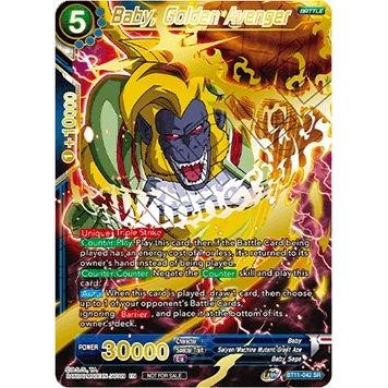 Image for Baby, Golden Avenger (Alternate Art Set 2021 Vol.1 ) (BT11-042) (TPR) - Dragon Ball Super: Masters