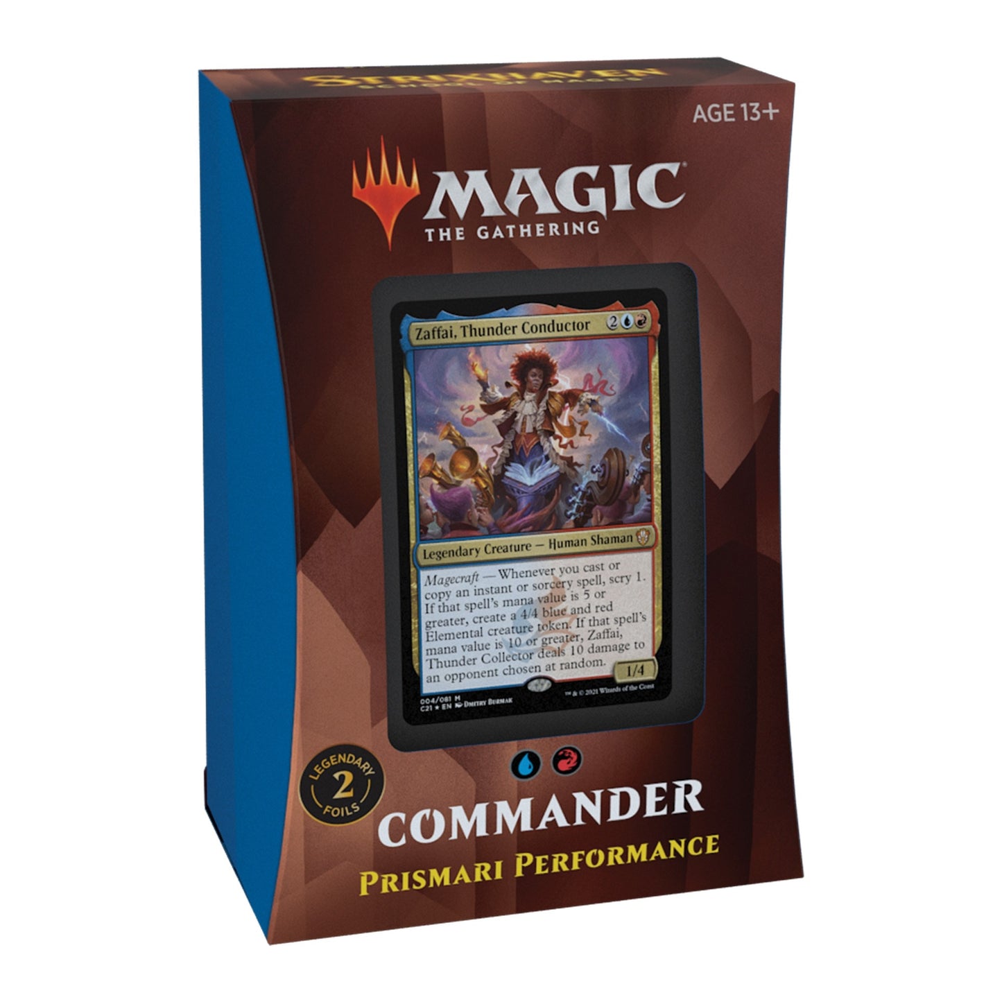 Image for Commander 2021 Deck - Prismari Performance - Magic: The Gathering