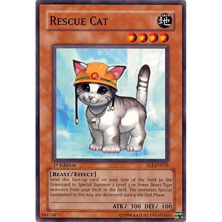 Image for Rescue Cat (FET-EN033) (FET) - YuGiOh