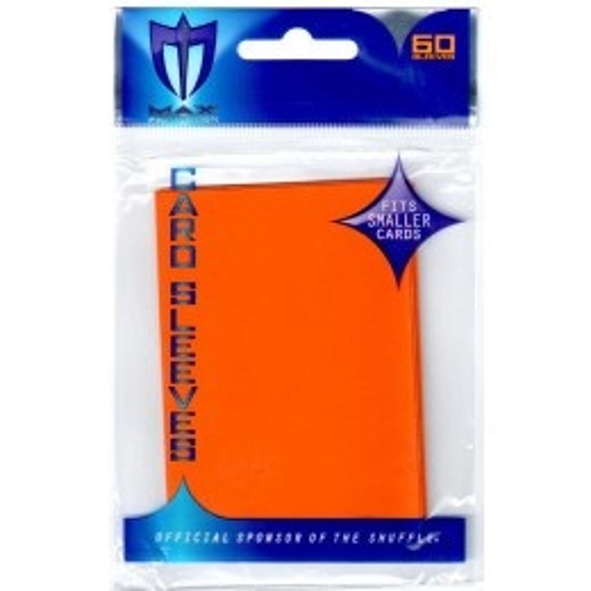 Image for Orange Card Sleeves - Small (60-Pack) - Card Sleeves