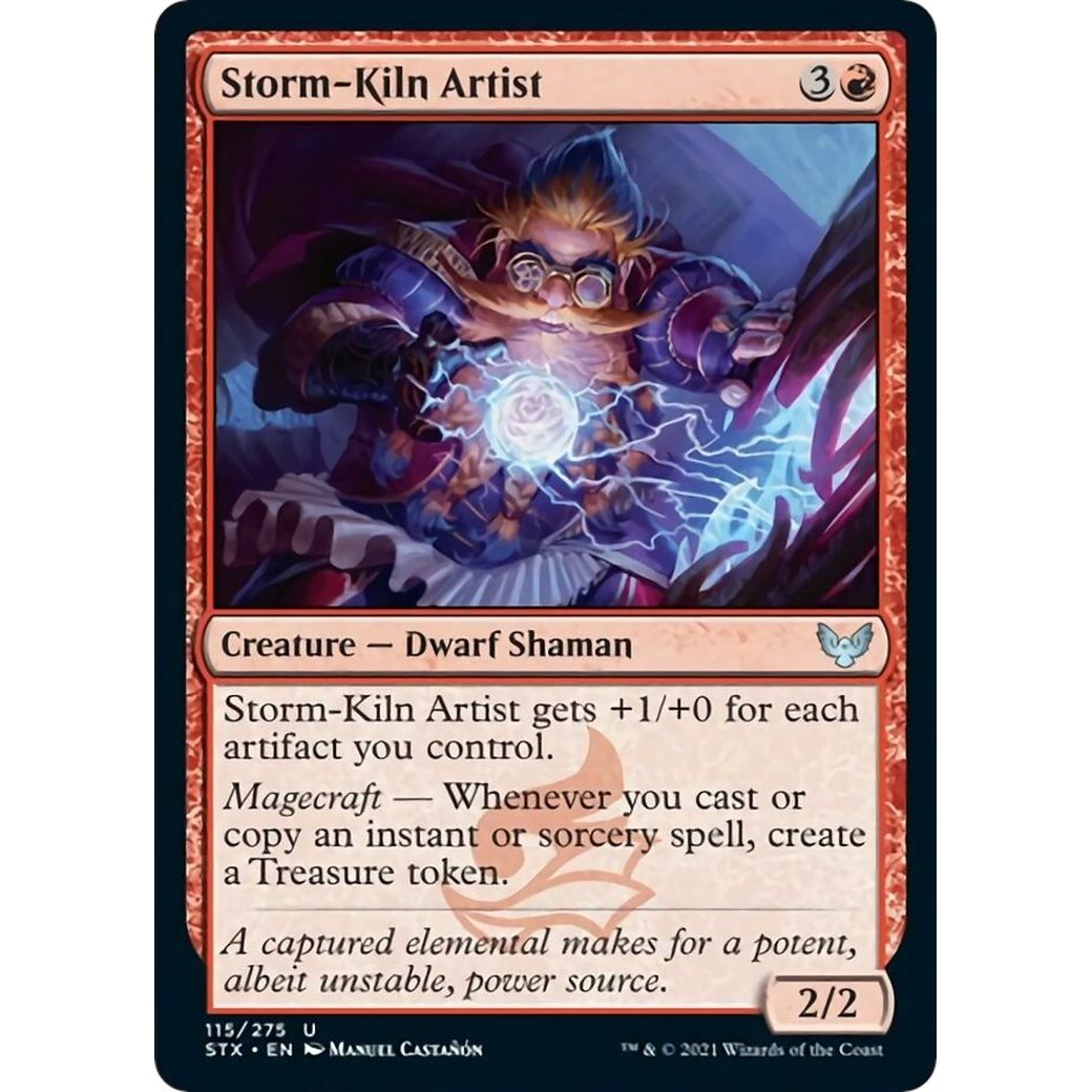 Image for Storm-Kiln Artist (115) (STX) - Magic: The Gathering