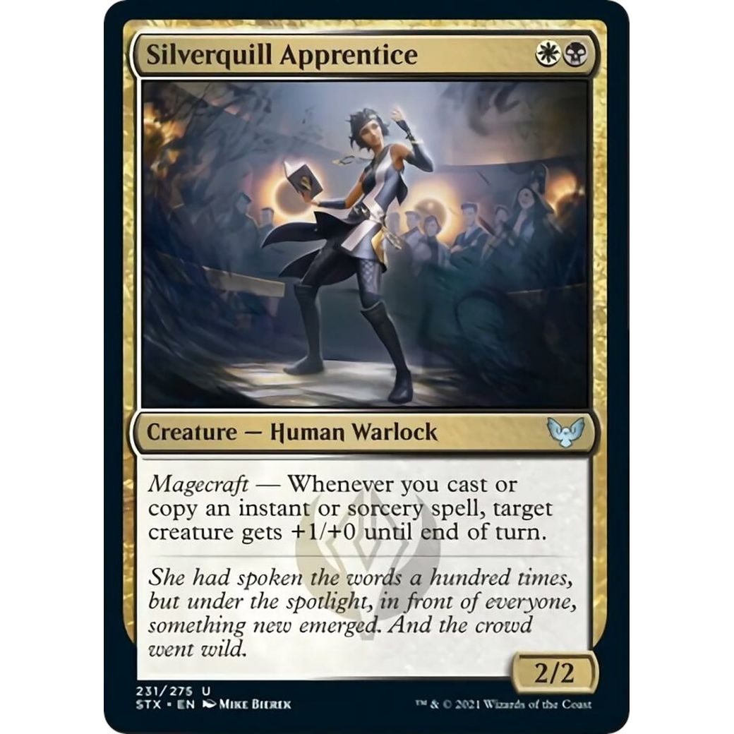Image for Silverquill Apprentice (231) (STX) - Magic: The Gathering