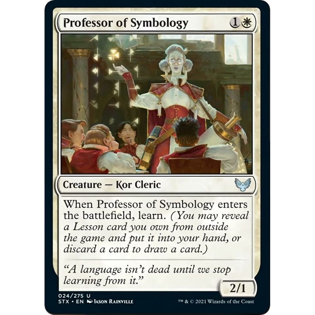 Image for Professor of Symbology (24) (STX) - Magic: The Gathering